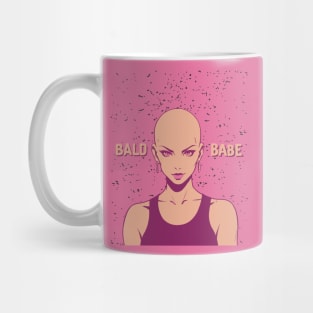 Bald girl Mug